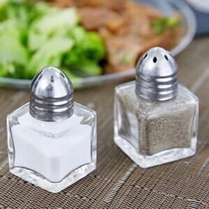 Mini Salt & Pepper Shakers Set